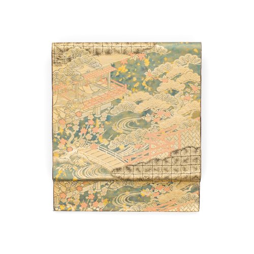袋帯●服部織物　洛中風景のサムネイル画像