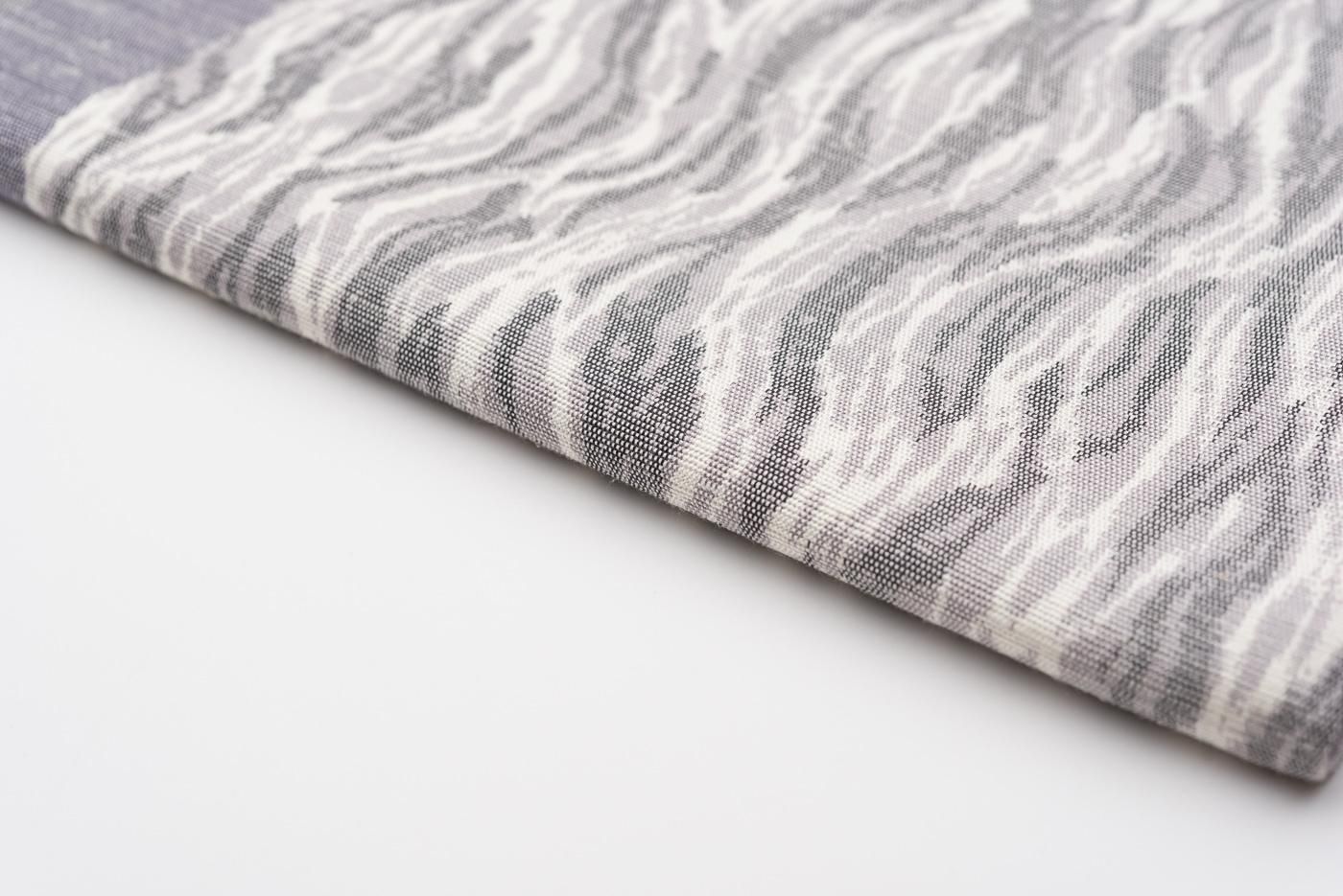 洒落袋帯○ゼブラ柄似のゆらぎ縞 全通 - からん::アンティーク着物