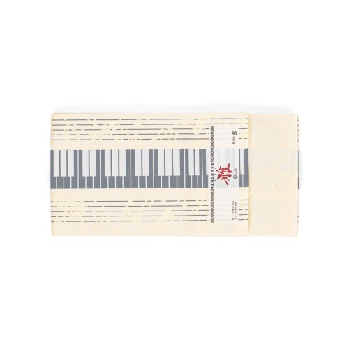 森博多織　長尺小袋帯　ピアノのサムネイル画像