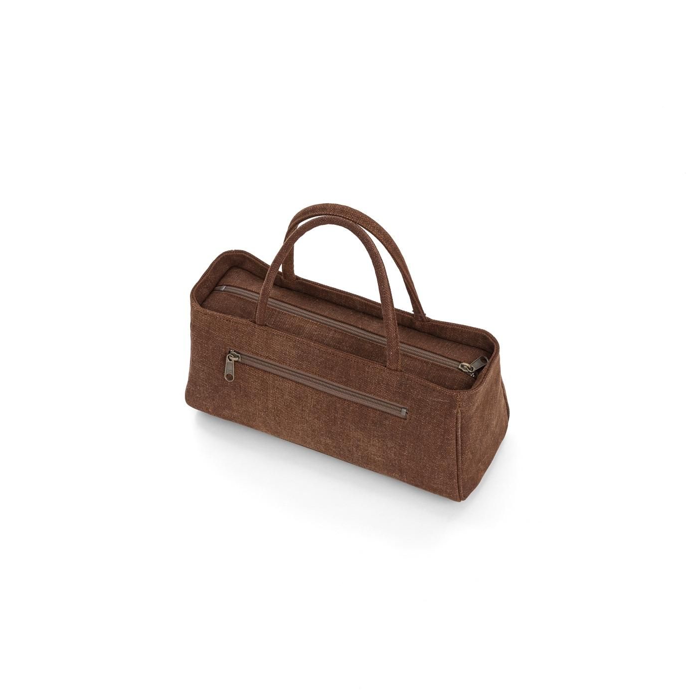 利休バッグ 酒袋 焦茶色 - からん::アンティーク着物・リサイクル着物