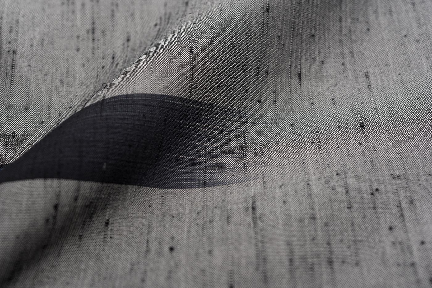 紬 馬渕登 変わり横段模様 - からん::アンティーク着物・リサイクル