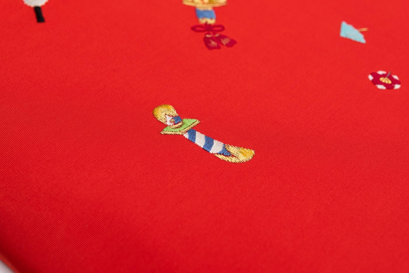 羽子板 鈴 鞠などの刺繍 - からん::アンティーク着物