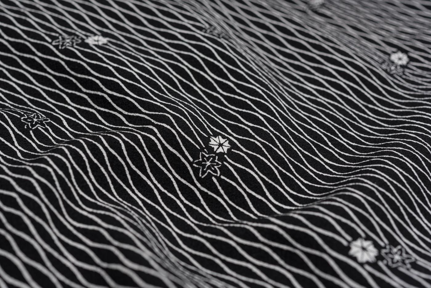 訪問着フルセット　着物　正絹　薔薇　蔓　淡いグレー　山下精悦　H3 訪問着 山下晴三 流水模様 - からん::アンティーク着物・リサイクル