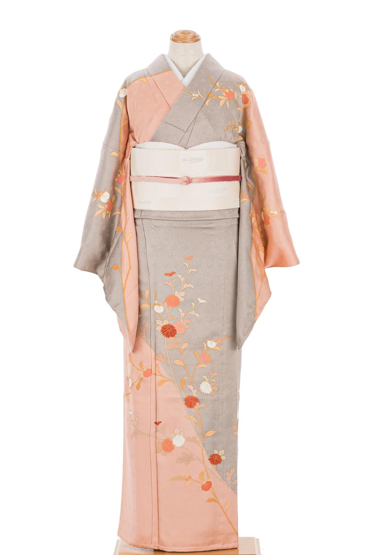 楽天市場】【新古品】 色留袖 着物 未使用 袷 正絹 作家物 松尾