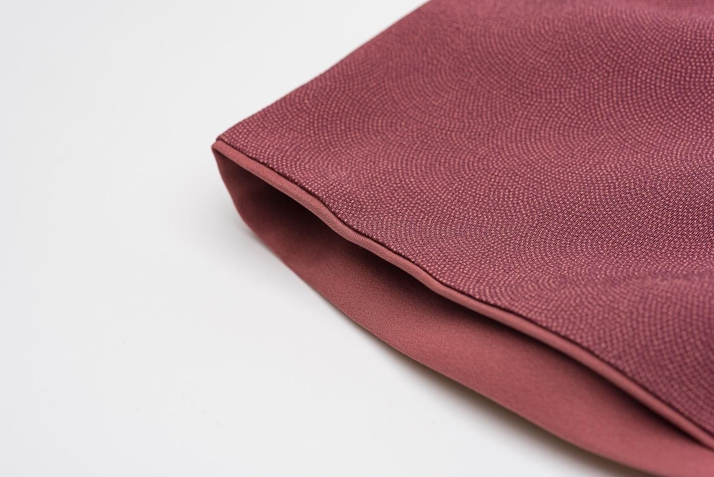 ★専用★美品 小紋 鮫小紋 紅紫色 身丈156.0cm 裄丈64.5cm 袷 江戸小紋 身丈158.5cm 裄丈66cm M 袷 鮫文様 紫 正絹 名品｜中古