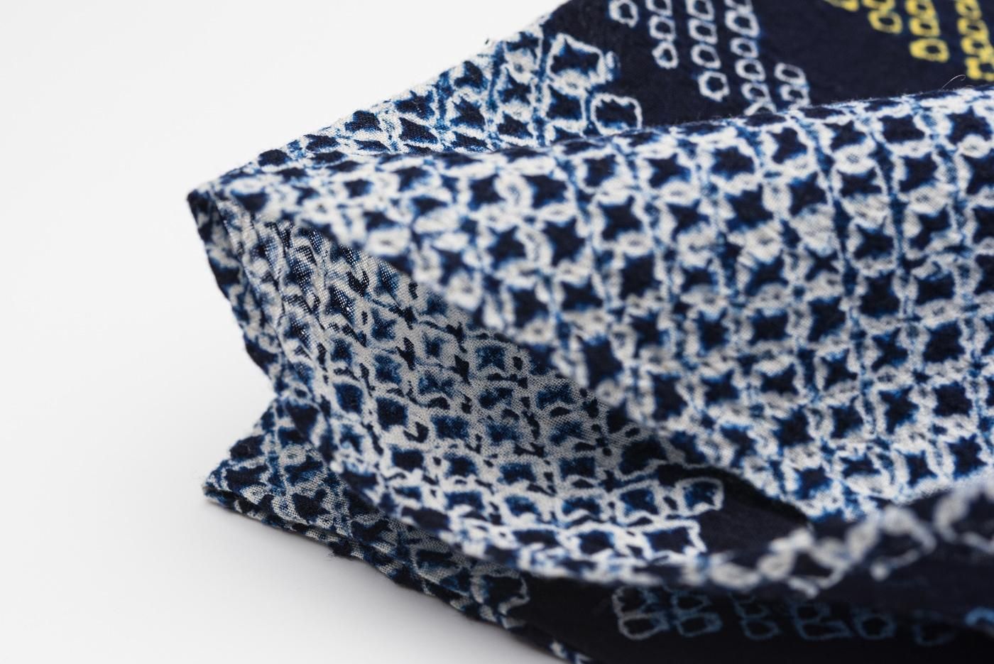 有松絞り　浴衣　絞り　菖蒲　J9　花火大会　祭り　注染　着物　藍染　アンティーク 有松絞り 浴衣 絞り カラフル G8 花火大会 祭り 着物 藍染