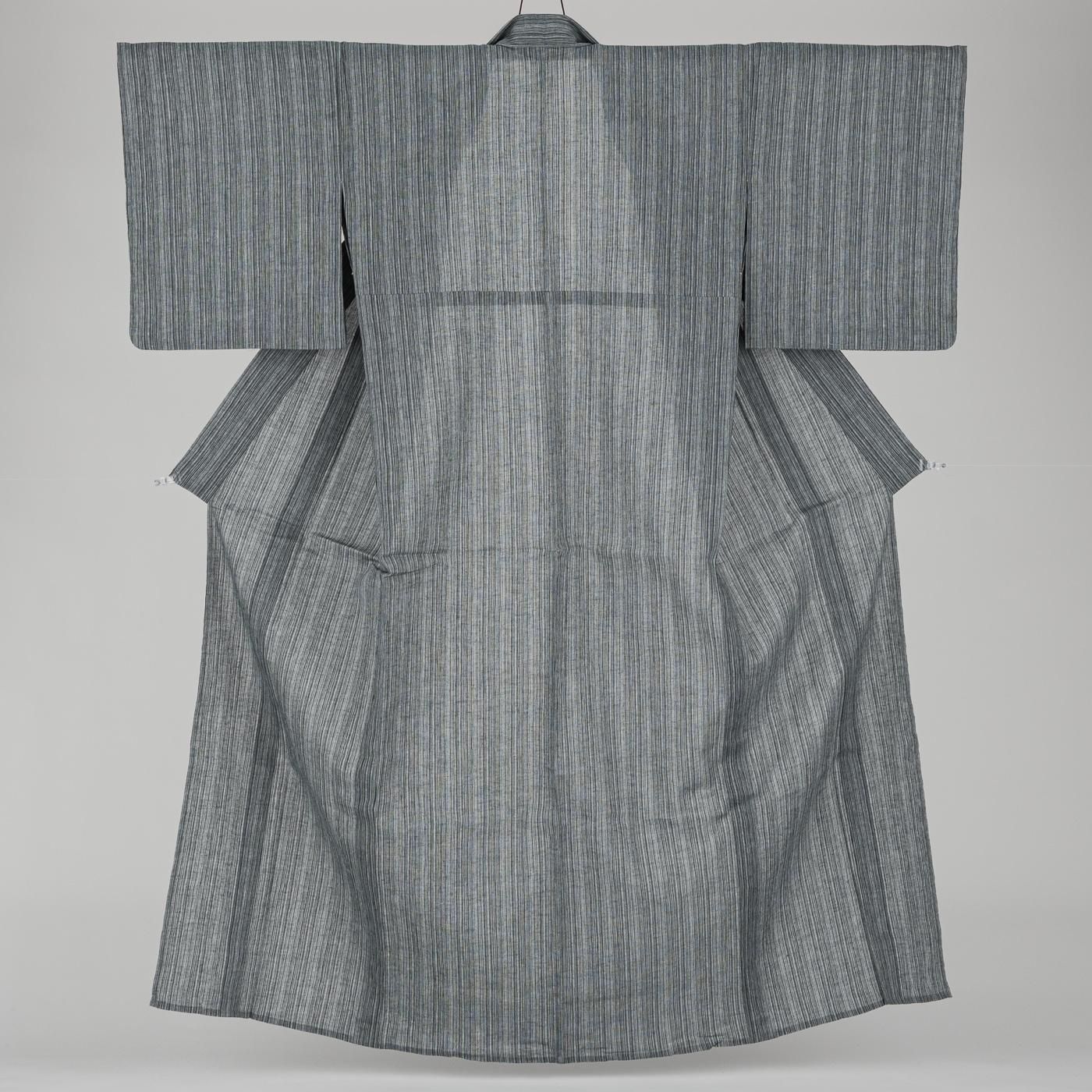 新品 琵琶上布 細縞 - からん::アンティーク着物・リサイクル