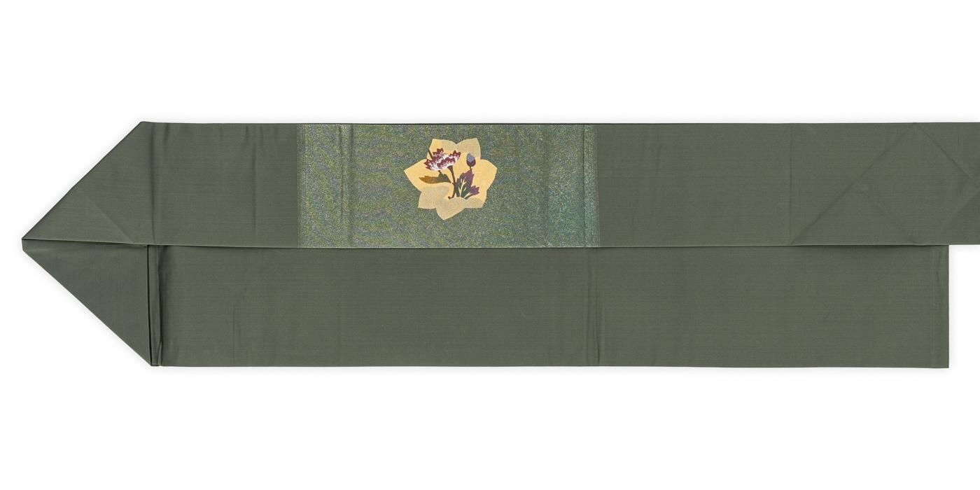 相良刺繍 花模様 - からん::アンティーク着物・リサイクル着物の通販サイト