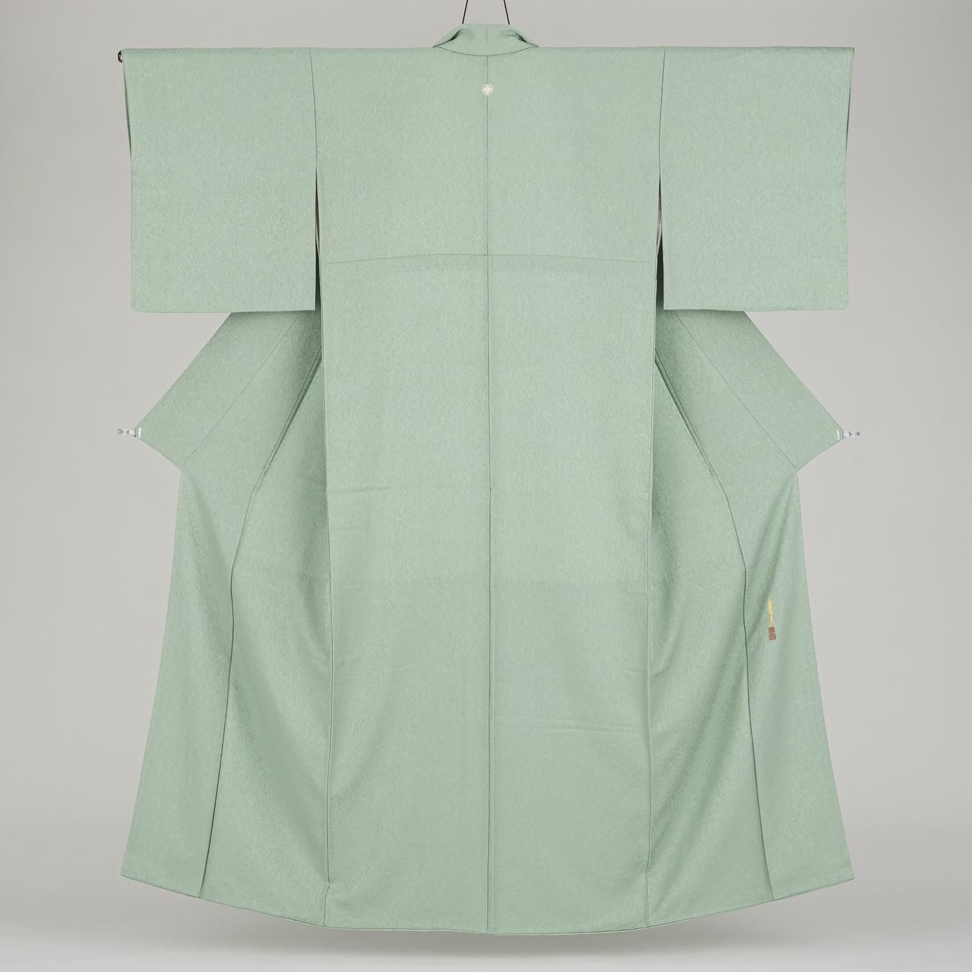 ☆ 色無地 裏柳色 一つ紋 K-5104 色無地 裏柳色 一つ紋 K-5104