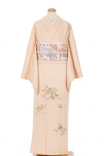 み*き様 着物 裄71 訪問着 正絹 総絞り 素敵なデザイン U-8947 み*き様 着物 裄71 訪問着 正絹 総絞り 素敵なデザイン U-