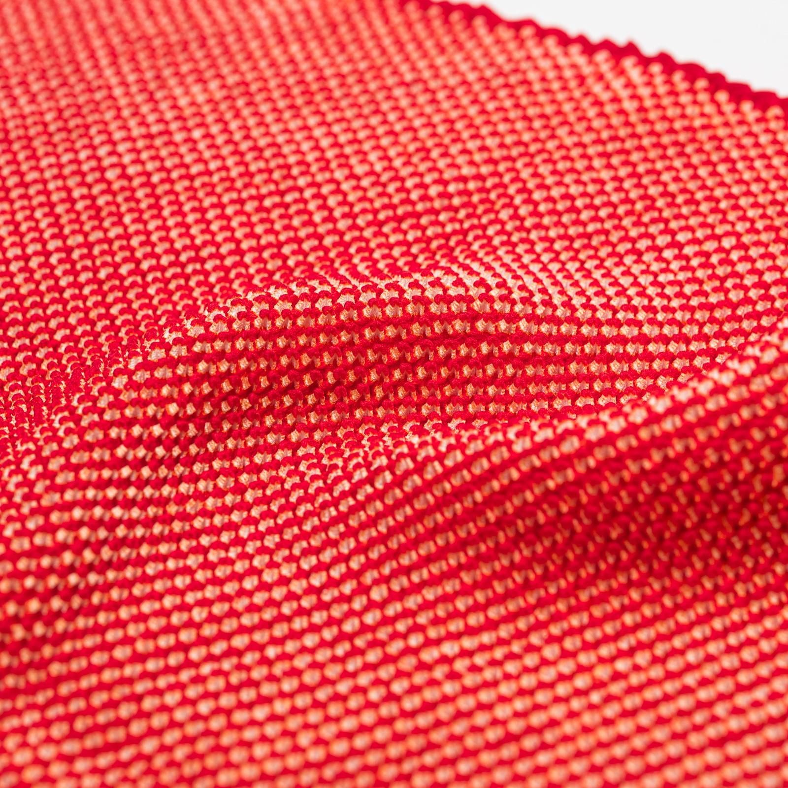 丸昌　無地振袖　袋帯　帯揚げ　帯締め　　 深い赤 丸昌 無地振袖 袋帯 帯揚げ 帯締め 深い赤