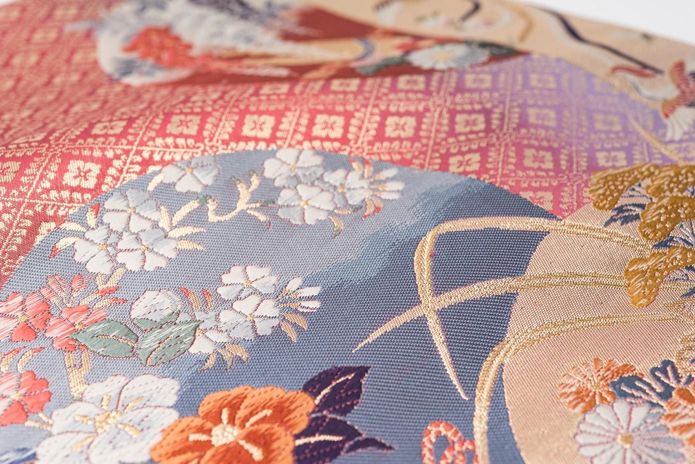 袋帯○花丸紋と鳳凰 - からん::アンティーク着物・リサイクル