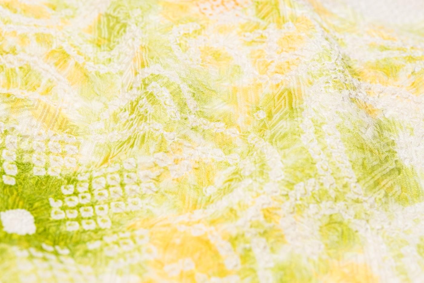 総絞りイエロー花柄 総絞り 花柄 浴衣 黄色系 楽天市場】イエロー 浴衣