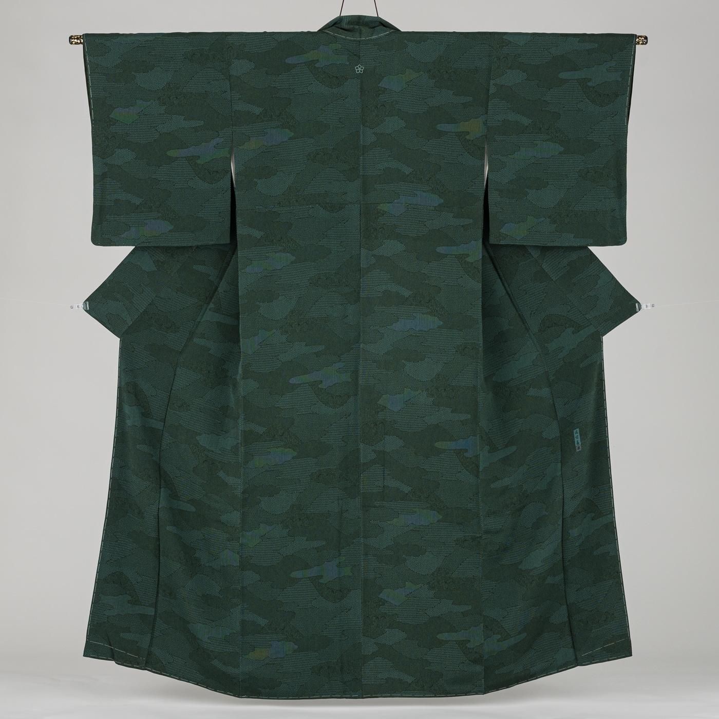 江戸小紋 一つ紋 寄せ柄 左古義典 ショートサイズ - からん