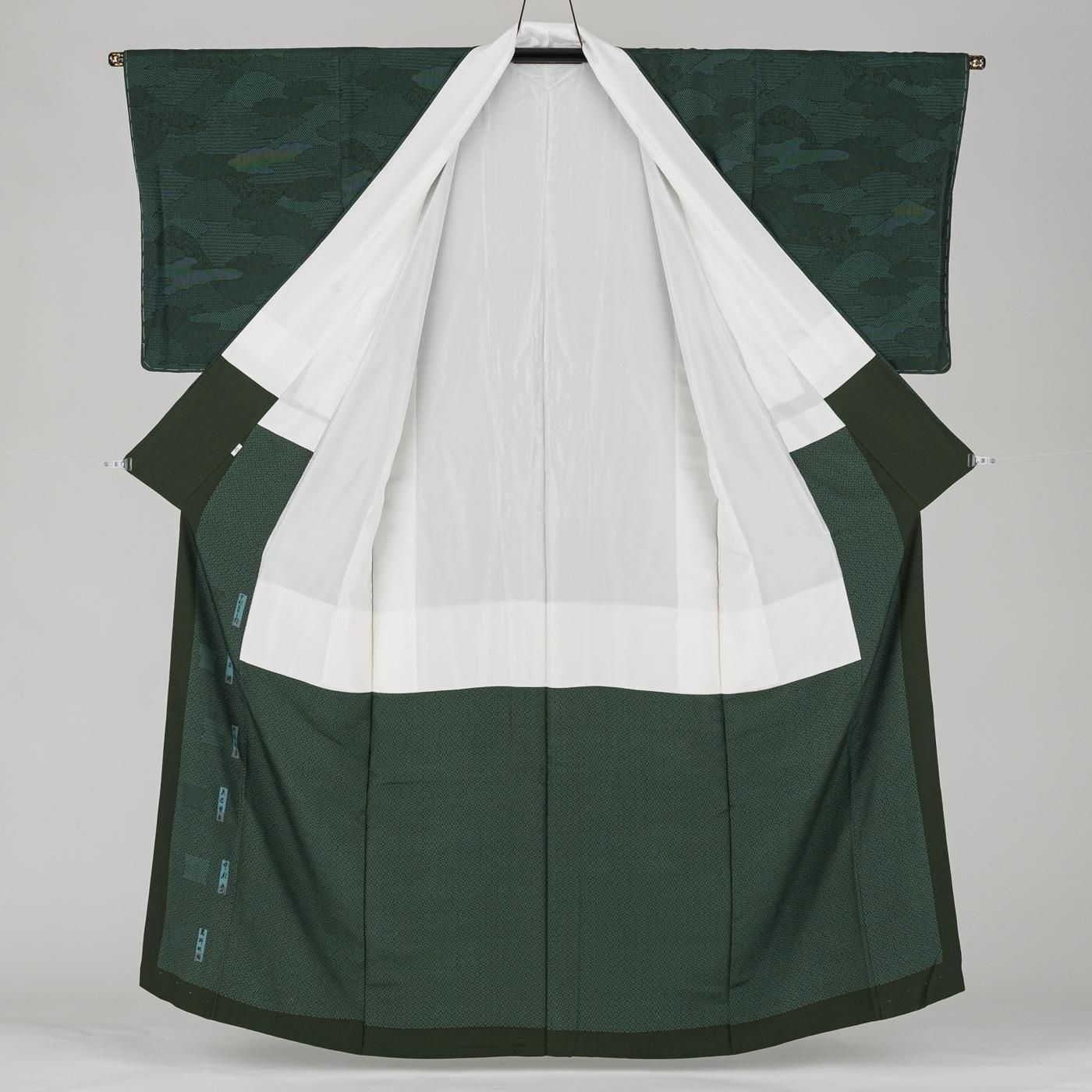 江戸小紋 一つ紋 寄せ柄 左古義典 ショートサイズ - からん