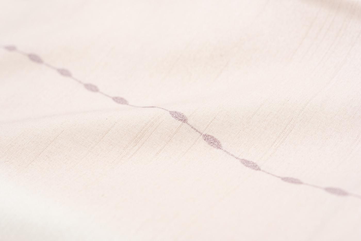 L】新品 ロング道中着 縦暈し 玉繋ぎ模様 - からん