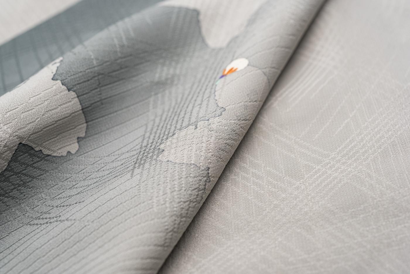 訪問着 桜と梅 - からん::アンティーク着物・リサイクル着物の通販サイト