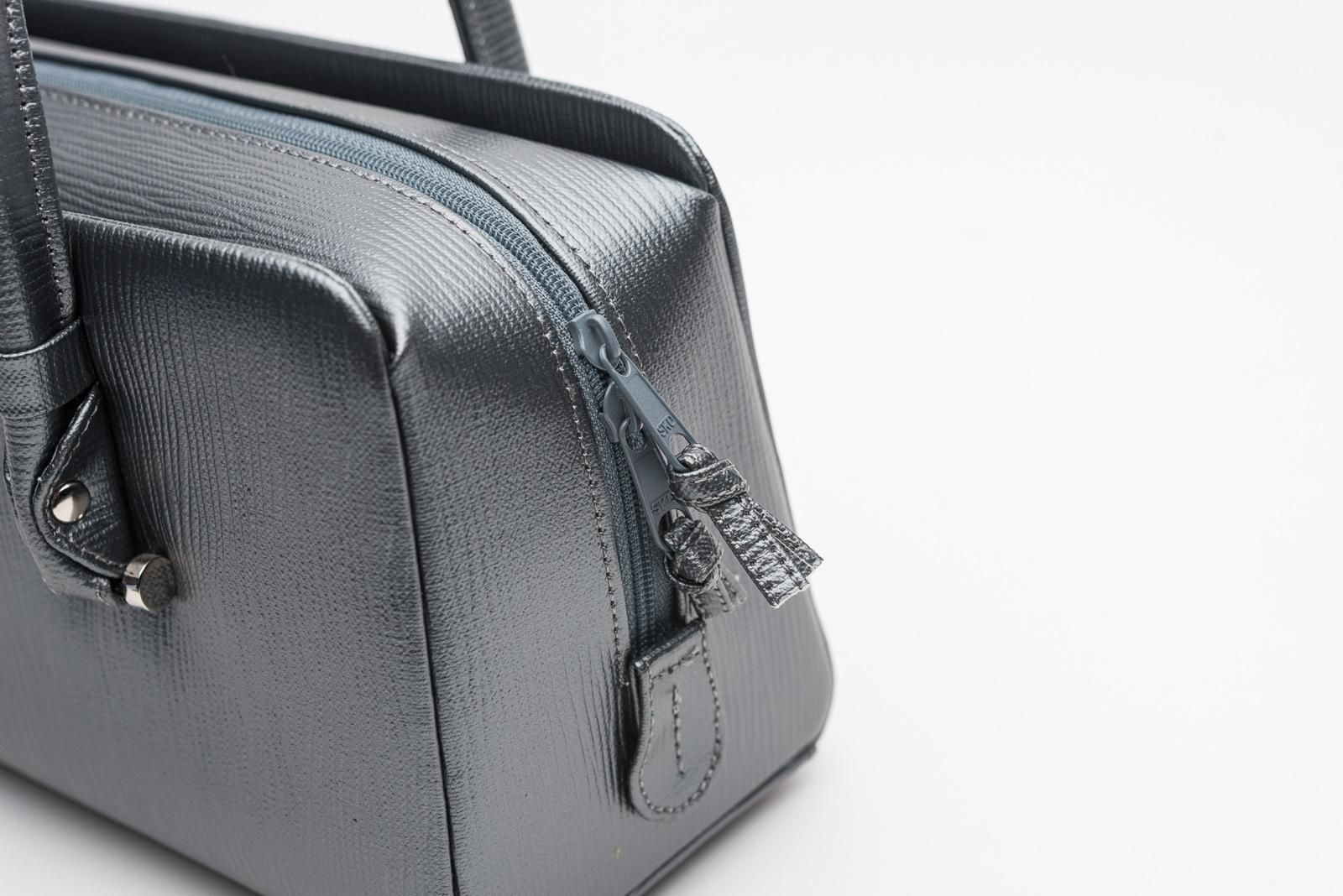 グレー 利休バッグ 新品 利休バッグ 和帆布 グレー - からん::アンティーク着物