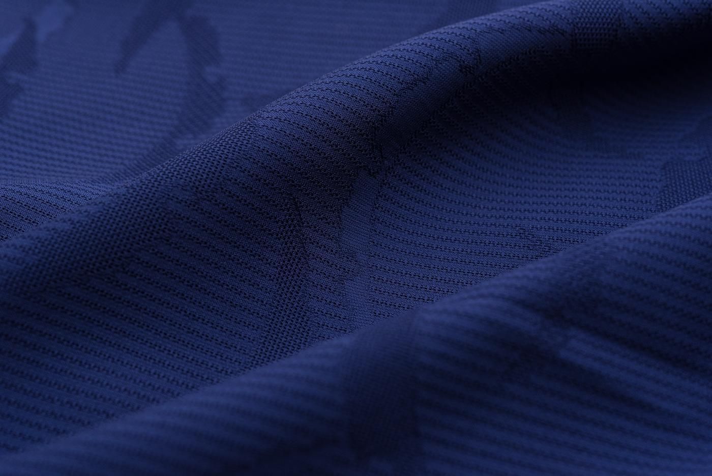 竪絽 透かし織り 色無地 一つ紋 紺 - からん::アンティーク着物