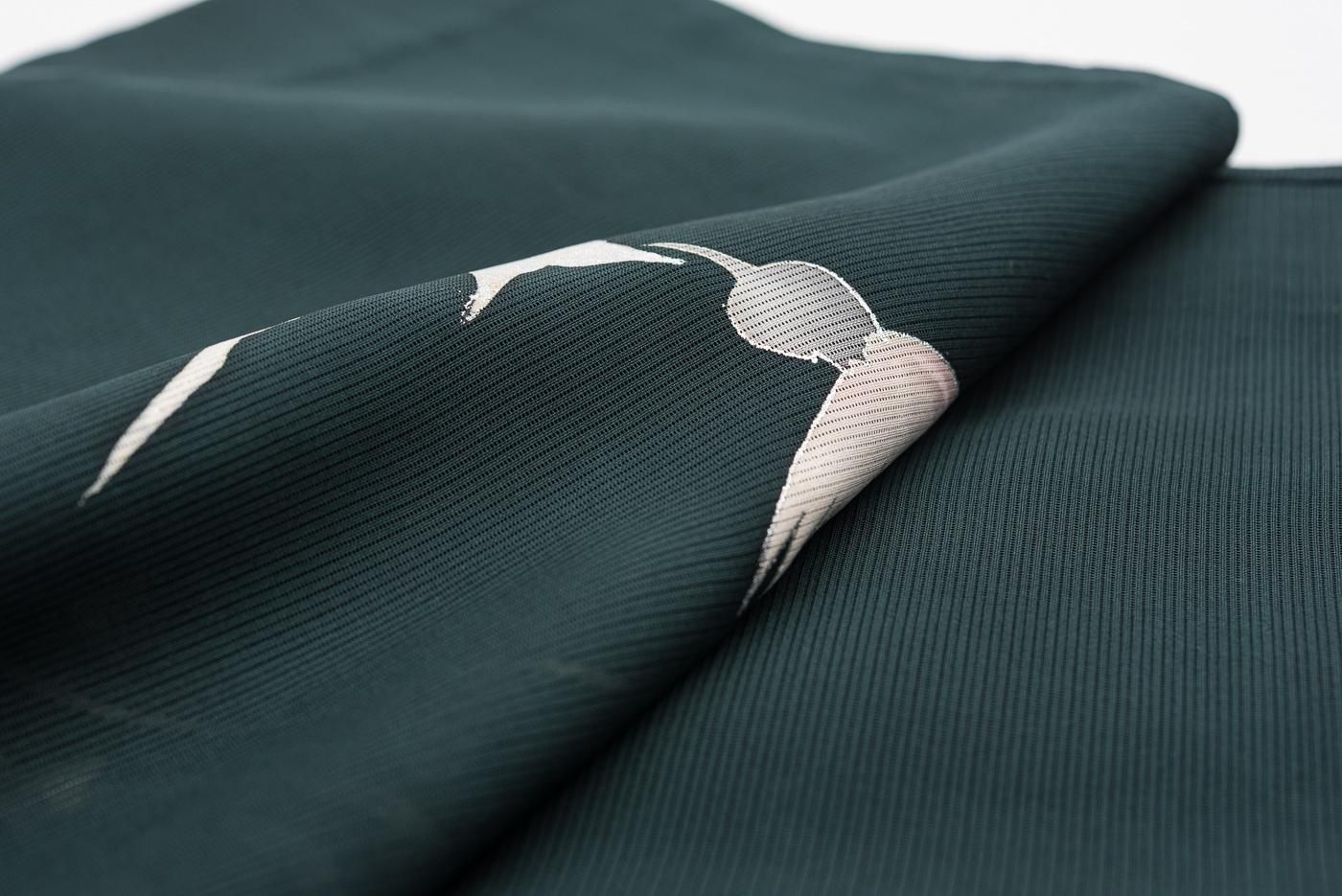 【和服】セミアンティーク絽訪問着　あざみ水玉 eb502aaed4fd013c9abcf261be728d