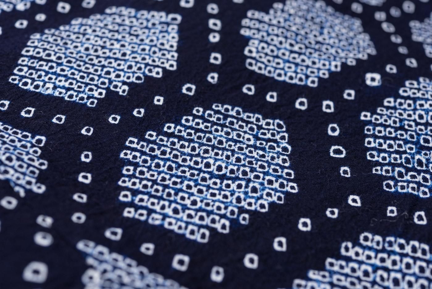 ゆったりサイズ　有松絞り 浴衣 有松絞り つゆくさの有松鳴海絞り浴衣：つゆくさ公式通販サイト