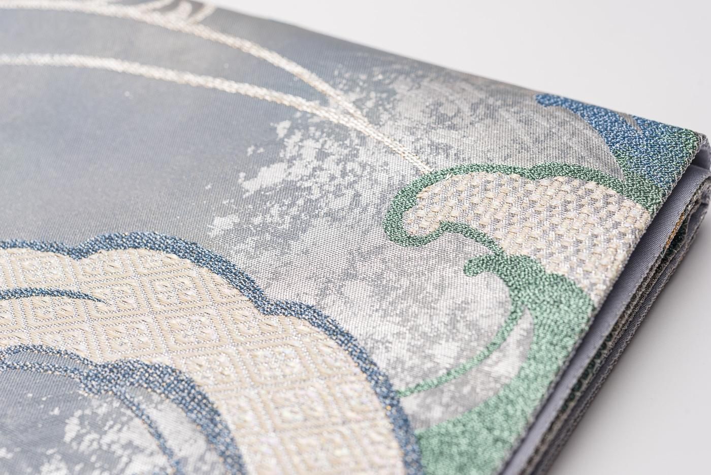 袋帯○荒波模様 - からん::アンティーク着物・リサイクル着物の