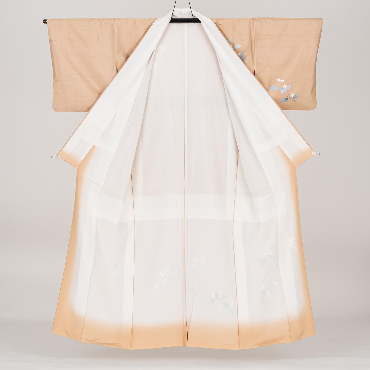 訪問着 本場加賀友禅 成竹登茂男 白花 - からん::アンティーク着物