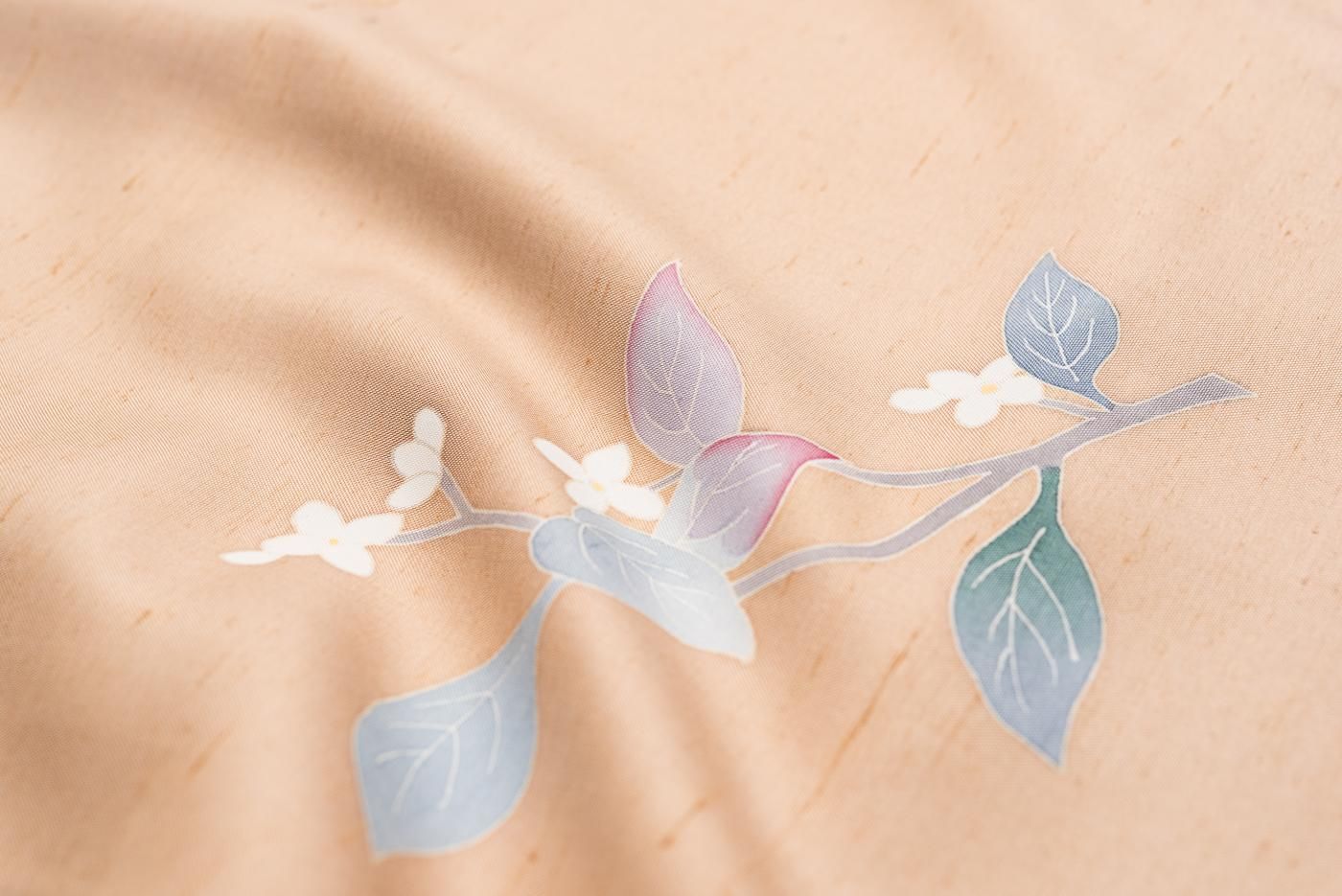 訪問着 本場加賀友禅 成竹登茂男 白花 - からん::アンティーク着物