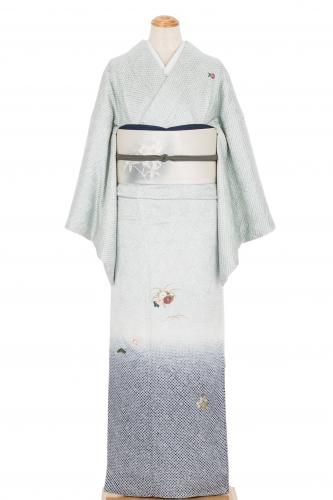 専用品　総刺繍絞りの訪問着 訪問着 総絞り 刺繍 - からん::アンティーク着物・リサイクル着物の