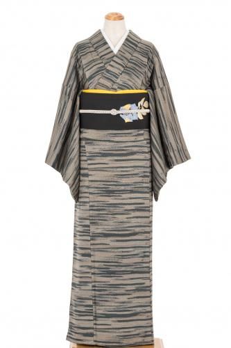 大島紬アンサンブル 花絵札 - からん::アンティーク着物