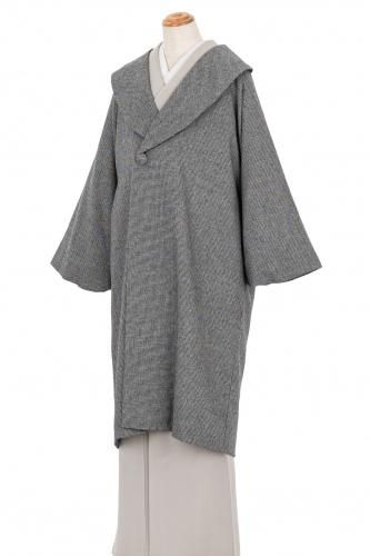 新品 ヘチマ衿 和装コート 千鳥格子