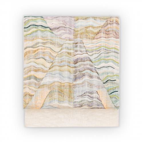 縮緬 青海波と花など - からん::アンティーク着物・リサイクル着物の