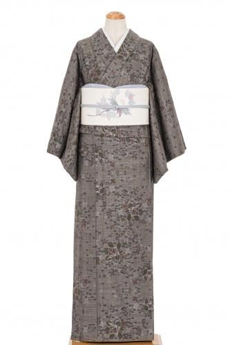 大島紬 地空き 鳥 - からん::アンティーク着物・リサイクル着物の通販