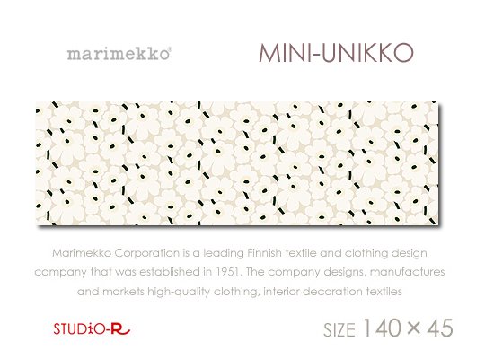 限定カラー！Marimekko/マリメッコMINI-UNIKKO(BEI4)ピエニウニッコファブリックボード -  ファブリックパネルとファブリックボードのマリメッコなどの専門店 racOra.cOm