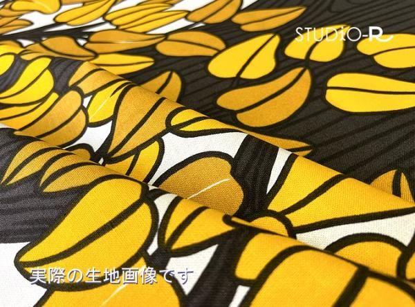 貴重!70s FINLAND VINTAGE TREE DESIGN(YBR)ファブリックパネル 貴重!70s FINLAND VINTAGE TREE DESIGN(YBR)ファブリックパネル