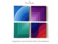 Verner Panton - ファブリックパネルとファブリックボードの Verner Panton - ファブリックパネルとファブリックボードの