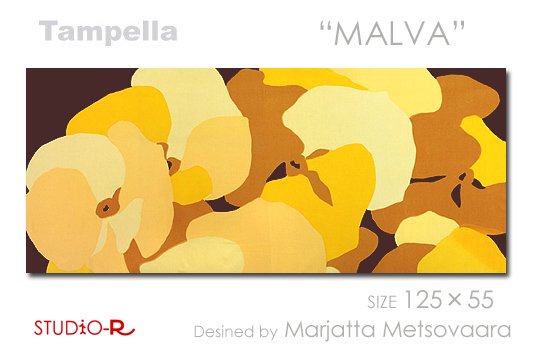 Tampella/タンペラMALVA/マルバファブリックパネル/ファブリックボード希少Vintageヴィンテージ -  ファブリックパネルとファブリックボードのマリメッコなどの専門店 racOra.cOm