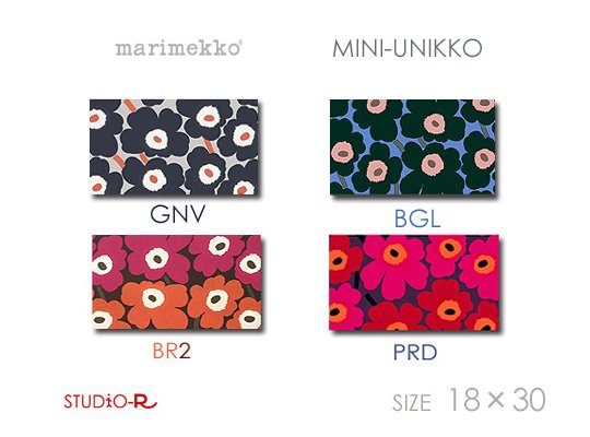 【全19色】MINI-UNIKKO/ミニウニッコ限定サイズ！Marimekko/マリメッコファブリックパネルファブリックボード - ファブリックパネルと ファブリックボードのマリメッコなどの専門店 racOra.cOm