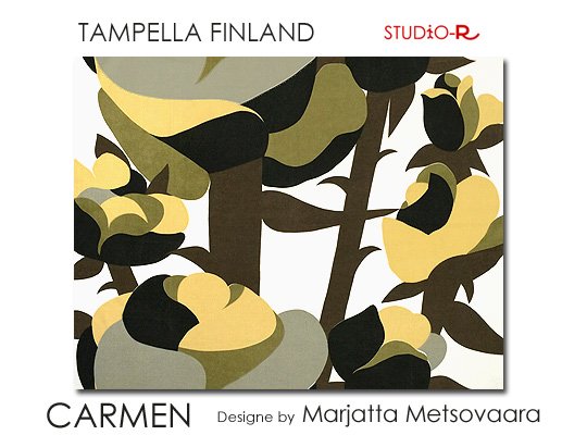 Tampella/タンペラCARMEN/カルメンファブリックパネルMarjatta Metsovaara -  ファブリックパネルとファブリックボードのマリメッコなどの専門店 racOra.cOm