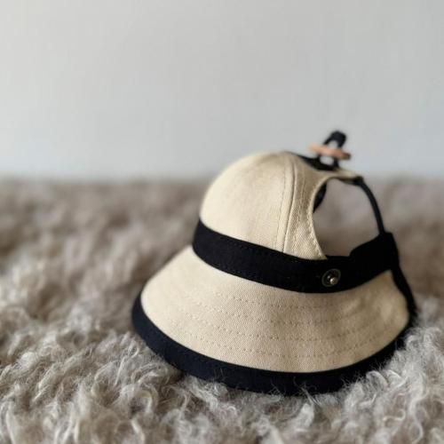 アウトドアハット | ブラウン×ブルー - peachdog