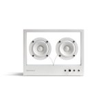 TRANSPARENT | SMALL TRANSPARENT SPEAKER (white)｜スモール