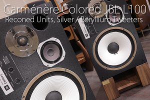 驚異的な音 Carménère Colored JBL L100 リコーン アルニコ＋