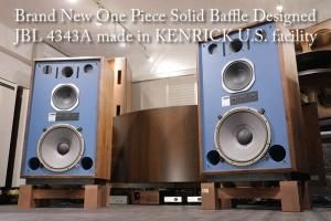 JBL 4343AWX 新品精巧リプロダクト 高剛性ワンピースバッフル型 オール