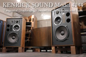 KENRICK SOUND Model 4344 サテンブラック&クローム ファイン