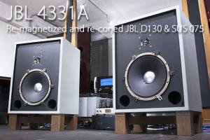 凄まじい再現音 JBL 4331A アルニコ再着磁 D130+SUS 075 トランス式ATT - ケンリックサウンド（KENRICK SOUND）  - JBLスピーカー 43XXシリーズ 大型 中古ヴィンテージ専門店