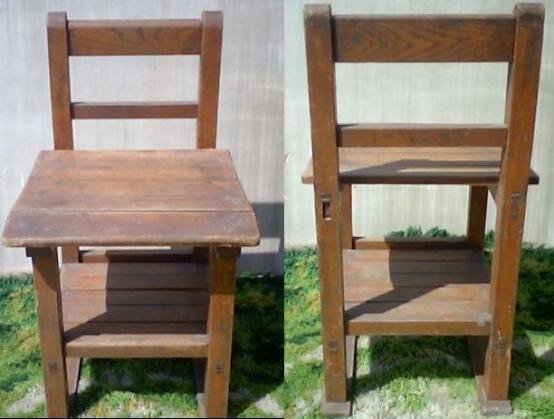 完売□ アンティーク 小学校 木製椅子 イス チェア - - レトロ雑貨家具