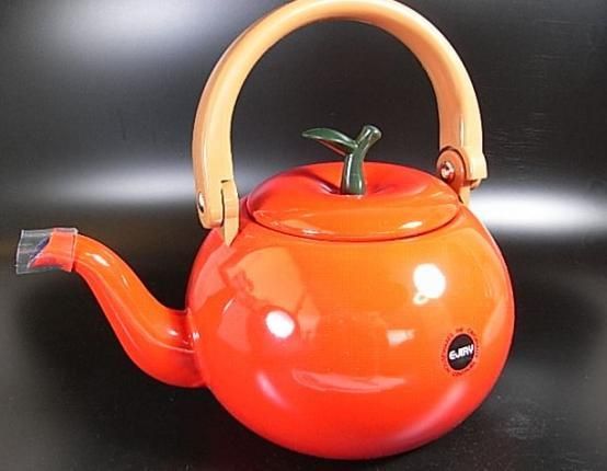 完売□ かわいいトマトの形をした エジリ EJIRI ケトル やかん