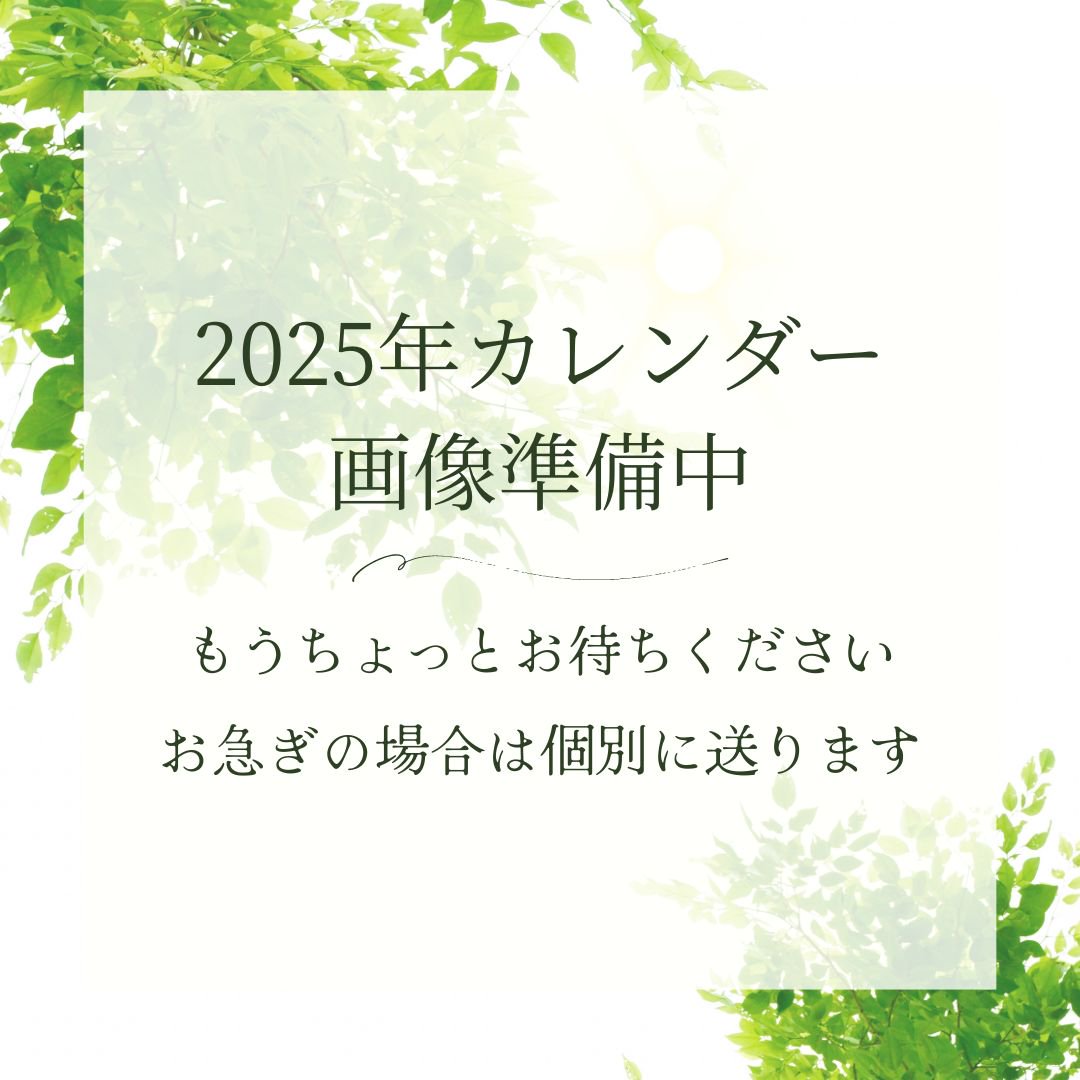 フローラルヒーリング 花療法 2024Calendar 壁掛けカレンダー2024年