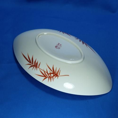 九谷焼 8号鉢 山茶花に鳥 - 九谷焼と工芸品の店 美術工芸なかの