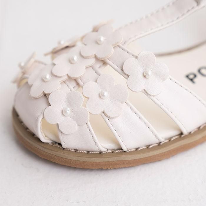2025春夏新作!! フラワーメッシュサンダル | ポプキンズ公式